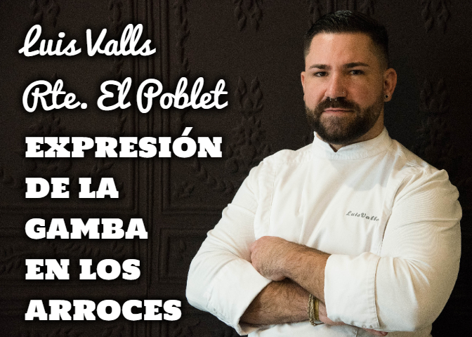 LUIS VALLS: LA GAMBA DE DÉNIA EN LOS ARROCES LUIS VALLS: LA GAMBA DE DÉNIA EN LOS ARROCES